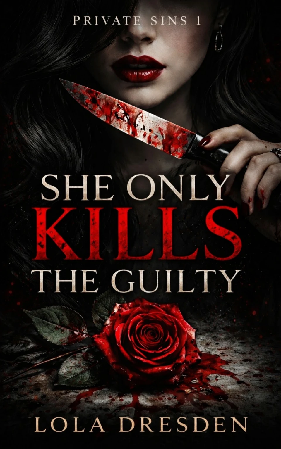 She Only Kills the Guilty by Lola Dresden book cover