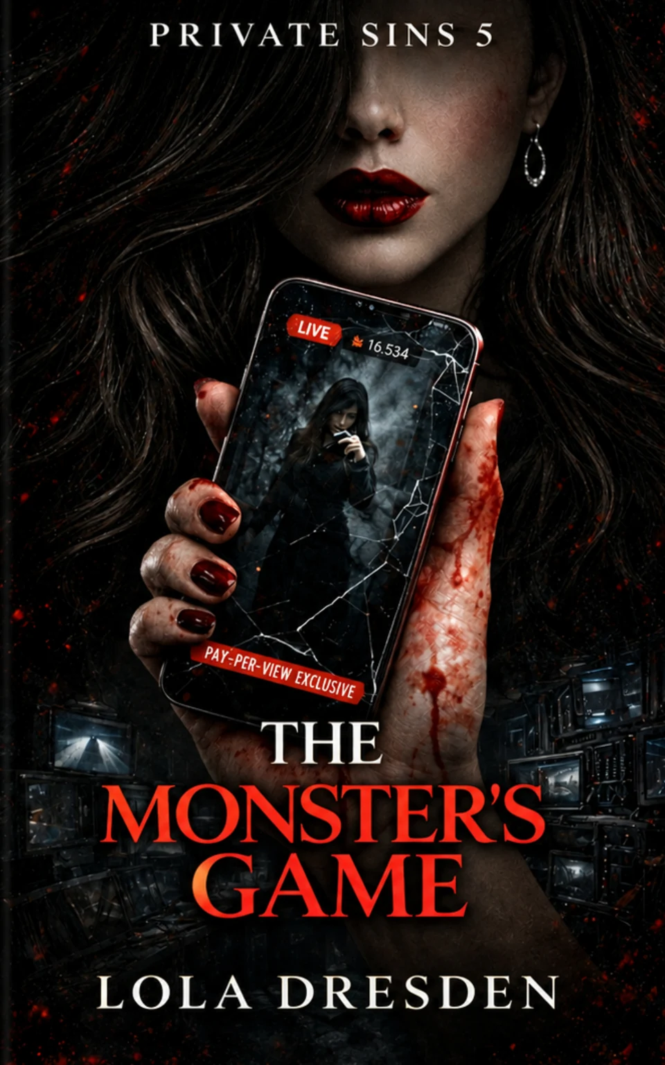 The Monster’s Game by Lola Dresden book cover