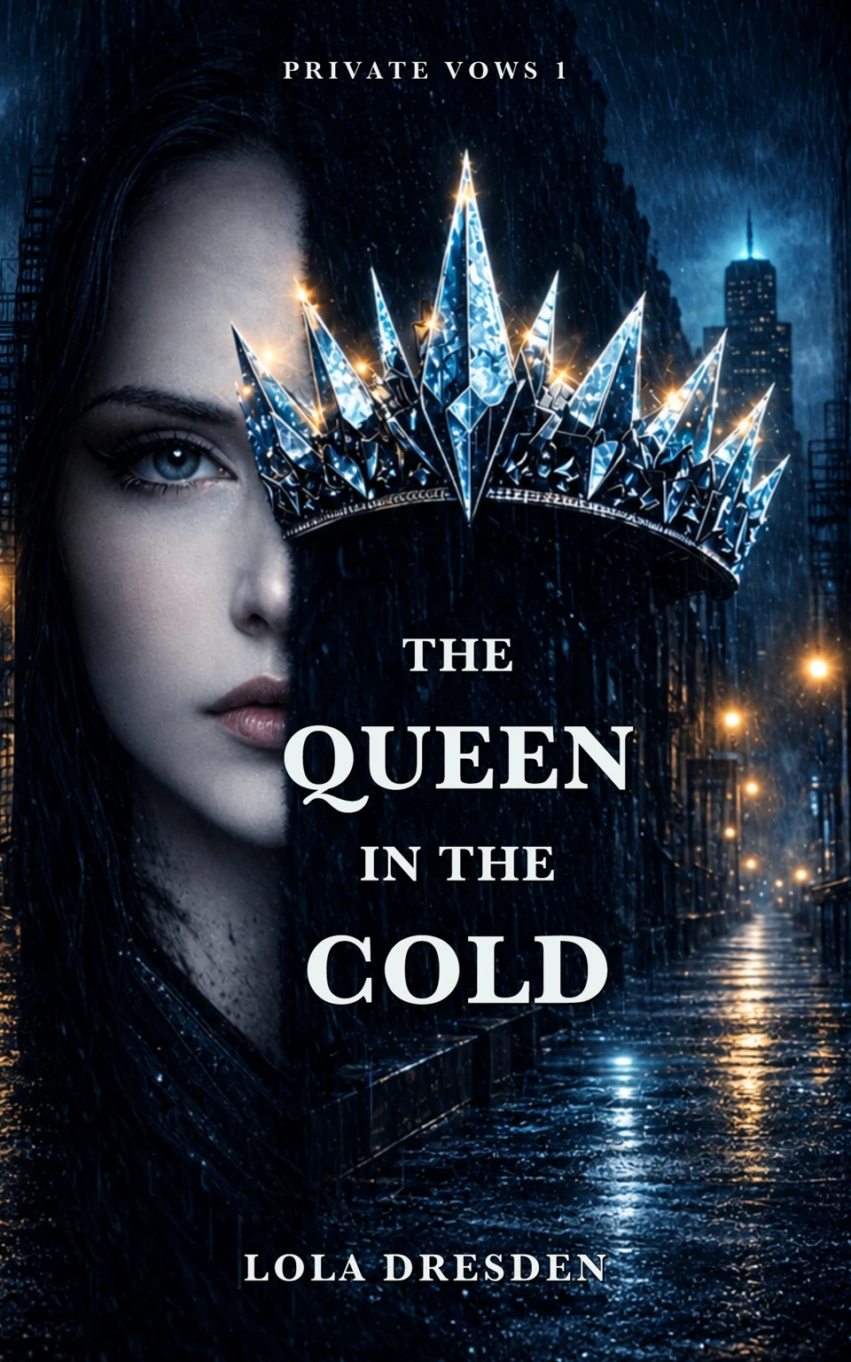 The Queen in the Cold by Lola Dresden book cover