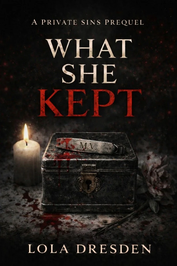 What She Kept by Lola Dresden book cover